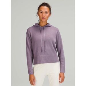 Lululemon Double Knit Sweater Hoodie (size M/L)